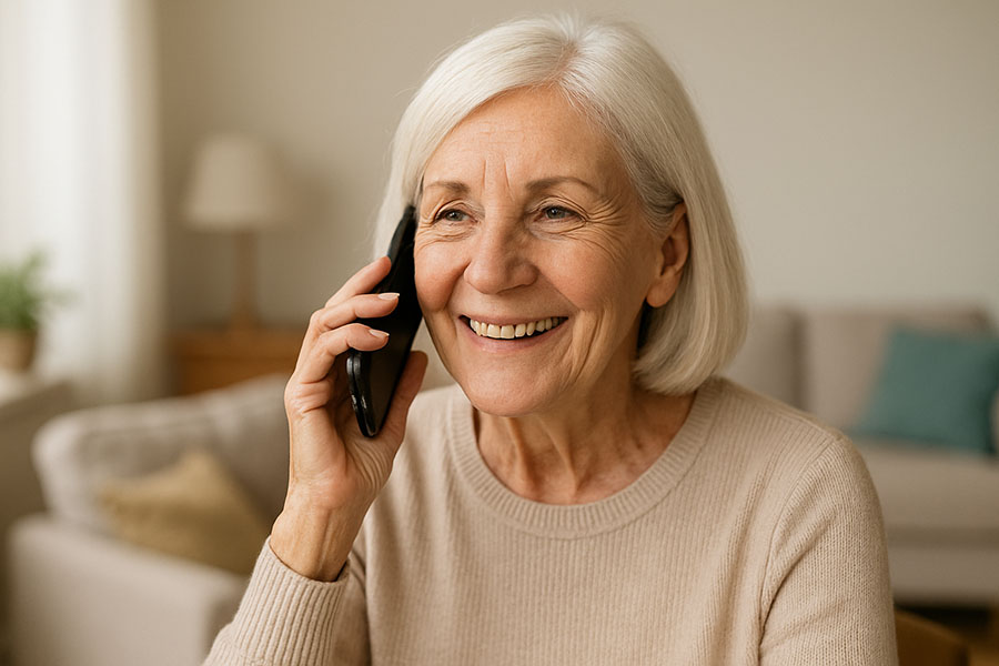 Step 1 - client leaves vm Call and leave VM